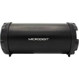 MICRODIGIT M0054RT Multi-Function Portable Wireless Bluetooth Drum HD Sound Speaker سماعة مايكروديجت اسطوانية الشكل مع بلوتوث صوت مناسب للإستماع من الجوال 